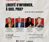 Conférence-débat : Liberté d'informer, à quel prix ?